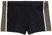 Boxer-Badehose CHIEMSEE, Herren, Gr. 4, N-Gr, schwarz, Polyamid, kontrastfarbene