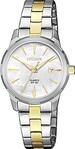 Quarzuhr CITIZEN, silber (silbergoldfarben, perlmuttfarben), Armbanduhren, Damen,