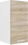 H&auml;ngeschrank VCM "K&uuml;chenschrank B. 30 cm H&auml;ngeschrank K&uuml;che Esilo", braun (wei&szlig;,