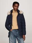 Steppjacke TOMMY HILFIGER, Damen, Gr. XS (34), blau (desert sky), Obermaterial:...