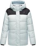 Anorak RAGWEAR "Steppjacke Wikesh", Damen, Gr. XS, blau (arctic blau), Obermaterial: