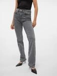 Gerade Jeans VERO MODA "VMTESSA HR STRAIGHT JEANS RA206 GA NOOS", Damen, Gr. 28,