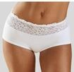 Panty NUANCE BY LASCANA, Damen, Gr. 32/34, Jersey, wei&szlig;, Jersey, Obermaterial: 85%