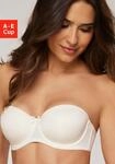 Multiway-BH S.OLIVER, Damen, Gr. 90, Cup D, beige (creme), Microtouch, Obermaterial: