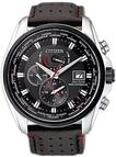 Funk-Multifunktionsuhr CITIZEN, schwarz (schwarz, schwarz), Armbanduhren, Herren,