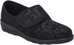 Hausschuh JOSEF SEIBEL "Nice 80", Damen, Gr. 36, schwarz, Obermaterial: 100%