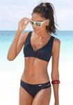 Triangel-Bikini-Top SUNSEEKER "Fancy", Damen, Gr. 32, Cup A, schwarz, Obermaterial: