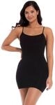 Unterkleid MAGIC BODYFASHION "Seamless Bodydress", Damen, Gr. S, N-Gr, schwarz, Web,