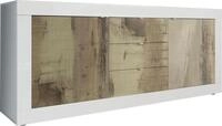 Sideboard HOME AFFAIRE "Basic Breite 210 cm, Kommode 2 T&uuml;ren, 3 Schubk&auml;sten,