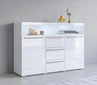 Sideboard OTTO HOME "India,Breite 132cm stilvolle Anrichte mit 2T&uuml;ren, 3