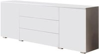 Sideboard OTTO HOME "PARIS", wei&szlig; (wei&szlig; matt, wei&szlig; hochglanz), B:150cm H:68cm
