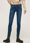 Skinny-fit-Jeans PEPE JEANS "SOHO", Damen, Gr. 32, L&auml;nge 28, blau (schwarz used