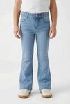 Bootcut-Jeans KIDS ONLY "KOGROYAL LIFE REG FLARED PIM020", M&auml;dchen, Gr. 128, N-Gr,