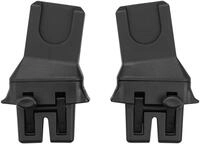 Kinderwagen-Adapter HAUCK "Duett 2", Baby, schwarz, Kunststoff, Kinderwagen-Adapter