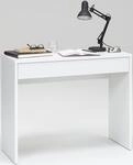 Laptoptisch FMD "Checker", wei&szlig;, B:100cm H:80cm T:40cm, Tische, Laptoptisch, auch