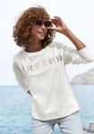Sweatshirt ELBSAND "Alma", Damen, Gr. L (40), wei&szlig;, Sweatware, Obermaterial: 95%