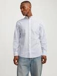 1100000002199 "JJEOXFORD SHIRT L/S S21 NOOS PLS", Herren, Gr. 3XL, N-Gr, blau (ensign