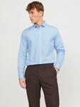 1100000002199 JACK & JONES "JPRBLACARDIFF SHIRT L/S NOOS", Herren, Gr. L, N-Gr, blau