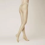 Feinstrumpfhose KUNERT "CHINCHILLAN RUN STOP 20", Damen, Gr. XS, beige (crystal),