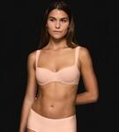 Balconette-BH TRIUMPH "Body Make-Up Illusion", Damen, Gr. 70, Cup B, blau...