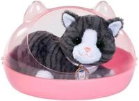Kuscheltier BABY BORN "Meine Katze Cookie mit Box", grau, Pl&uuml;schfiguren,...