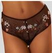 Stringpanty LASCANA "Maria", Damen, Gr. 32/34, Mesh, Spitze, bunt (schwarz, bunt),