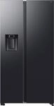 SAMSUNG Side-by-Side "RS70F67KCFEF", Energieeffizienz: C, silber (schwarz steel),
