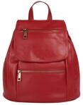 Cityrucksack SAMANTHA LOOK, Damen, Gr. B/H/T: 24cm x 27cm x 11cm, onesize, rot,