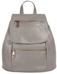 Cityrucksack SAMANTHA LOOK, Damen, Gr. B/H/T: 24cm x 27cm x 11cm, onesize, grau,