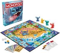 Spiel HASBRO "Monopoly Disney Stitch", bunt, Spiele, Kinder, Spiel