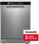 HANSEATIC Standgeschirrsp&uuml;ler "HG6085A147831FS", Energieeffizienz: A, silber