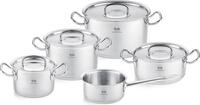 Topf-Set FISSLER "Original-Profi Collection Retro", silber (edelstahlfarben), T&ouml;pfe,