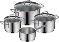 Topf-Set SILIT "Extra Cook Induktion, Kochgeschirr-Set mit Glasdeckel,