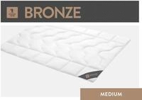 Baumwollbettdecke SPESSARTTRAUM "Bronze", wei&szlig;, B:135cm L:200cm, Bettdecken Bezug: