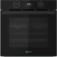 BAUKNECHT Pyrolyse Backofen "BBA285PU1ZK", Energieeffizienz: A+, schwarz, B:56cm