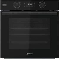 BAUKNECHT Pyrolyse Backofen "BBA2S85PU1K", Energieeffizienz: A+, schwarz, B:56cm