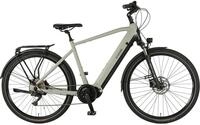 E-Bike PROPHETE "Entdecker 5.0" Gr. 54, grau (grau, schwarz), Elektrofahrr&auml;der,
