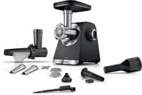 BOSCH Fleischwolf "Serie 6 MFWS650B, 3,5kg/Min., 2 Lochscheiben (3 & 8mm),...