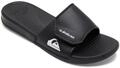 Sandale QUIKSILVER "Bright Coast", Herren, Gr. 10 (43), schwarz-wei&szlig; (schwarz,