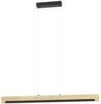 EGLO H&auml;ngeleuchte "CAMACHO Pendellampe - Stahl, Holz - LED - 25,5W - IP20", beige