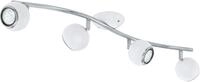 EGLO Deckenspot "BIMEDA Deckenstrahler, GU10, IP20, Stahl, Deckenlampe,
