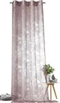 Vorhang WECKBRODT "Shorty" Gr. 1, lila (mauve), B:140cm H:245cm, Ausbrenner,