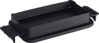 Backeinsatz TEFAL "XA7358 OptiGrill Backschale XL", schwarz, B:23cm H:7,8cm T:52cm,