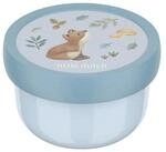 Lunchbox MEPAL "Fruchtbox Campus 300 ml", blau (forest friends), Kunststoff,