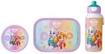 Lunchbox MEPAL "Lunchset Campus 3er Set", bunt (paw patrol girls), B:2cm H:2cm L:2cm,