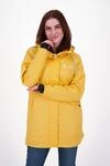 Regenjacke DEPROC ACTIVE "Friesennerz NEW ELLESMERE", Damen, Gr. 44L, gelb,...