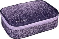 Schreibger&auml;teetui NEOXX "Schlamperbox, Dunk", Kinder, lila (glitterally...