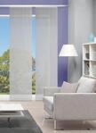 Schiebegardine VISION S "2ER SET ROM" Gr. 1, grau, B:60cm H:260cm, Polyester,