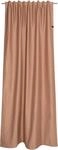 Vorhang "Soft" Gr. 1, braun (bronzefarben), B:130cm H:250cm, Jacquard, Polyester,