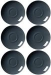 Untertasse RITZENHOFF & BREKER "Kaffeeuntertassen Doppio &oslash; 16 cm 6er Set", grau